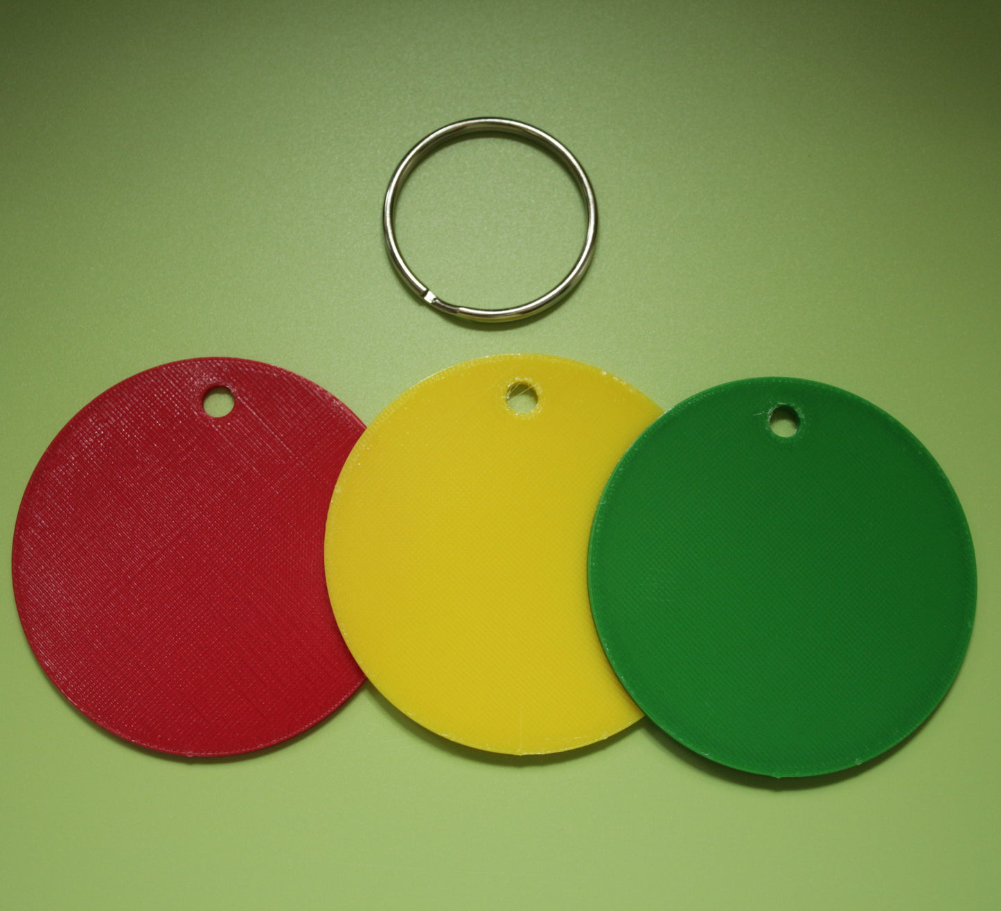 ASD Lanyard Support Set close-up showing individual tactile symbols including toilet home and help tiles