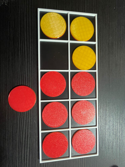 Tactile ten frame in classroom setting showing early maths support for SEND learners