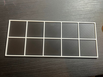 Tactile ten frame in use showing number bonds activity for SEND and VI learners