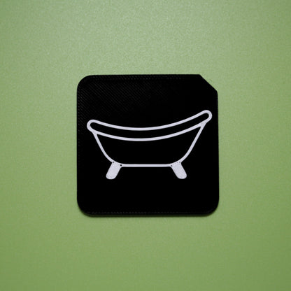 Bath time tactile tile for SEND home routine independence and autism daily living support