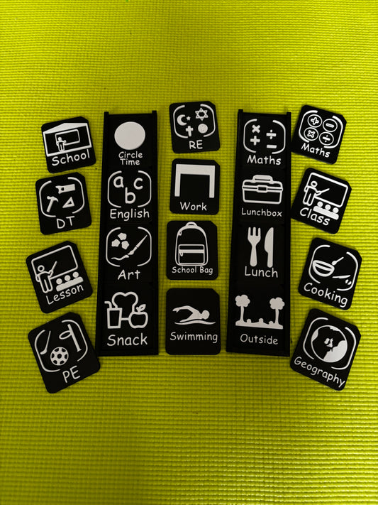 Build Your Own Tactile Tile Set | Custom 12 Tile Pack for SEND, AAC & VI