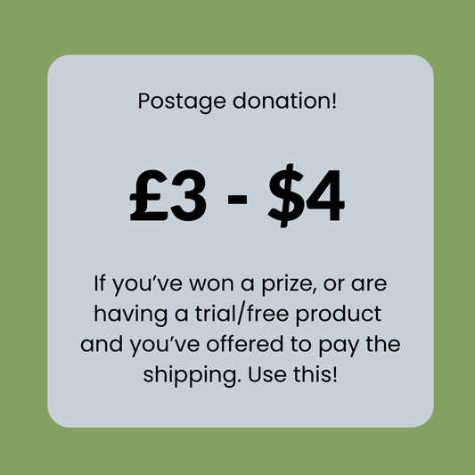 Postage Donation - £3