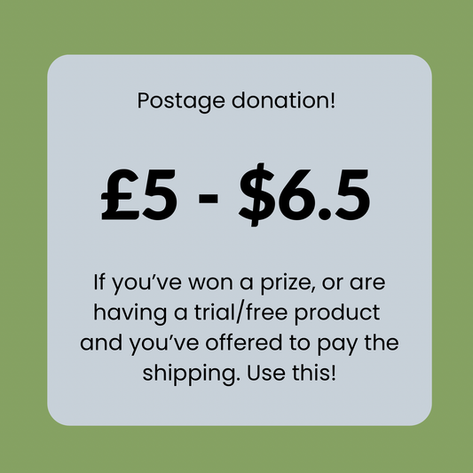 Postage Donation - £5