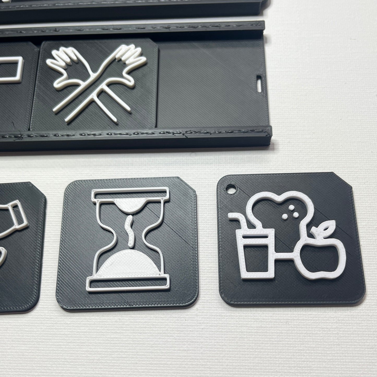 Toilet Training Support Pack | Tactile Routine Tiles & Boards for SEND, Autism & VI