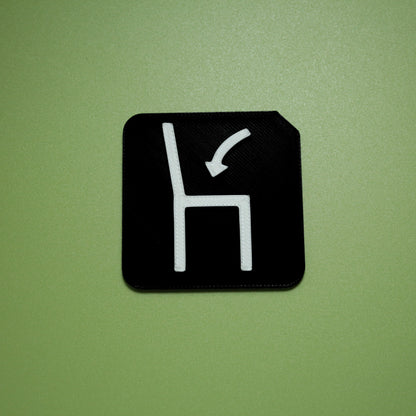 Sit down tactile tile for SEND and autism toilet training routine support