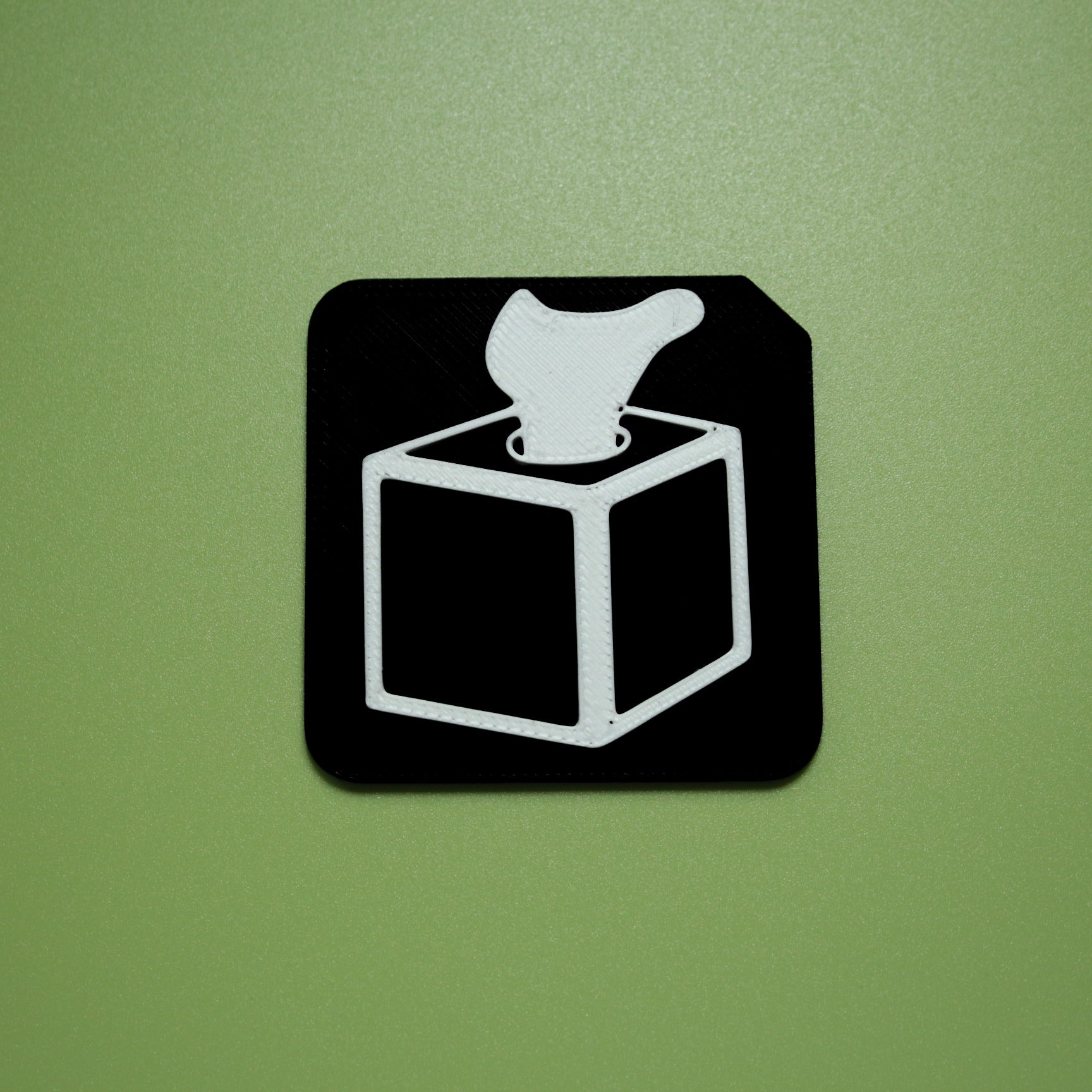 Tissue tactile tile for SEND toilet training hygiene routine communication