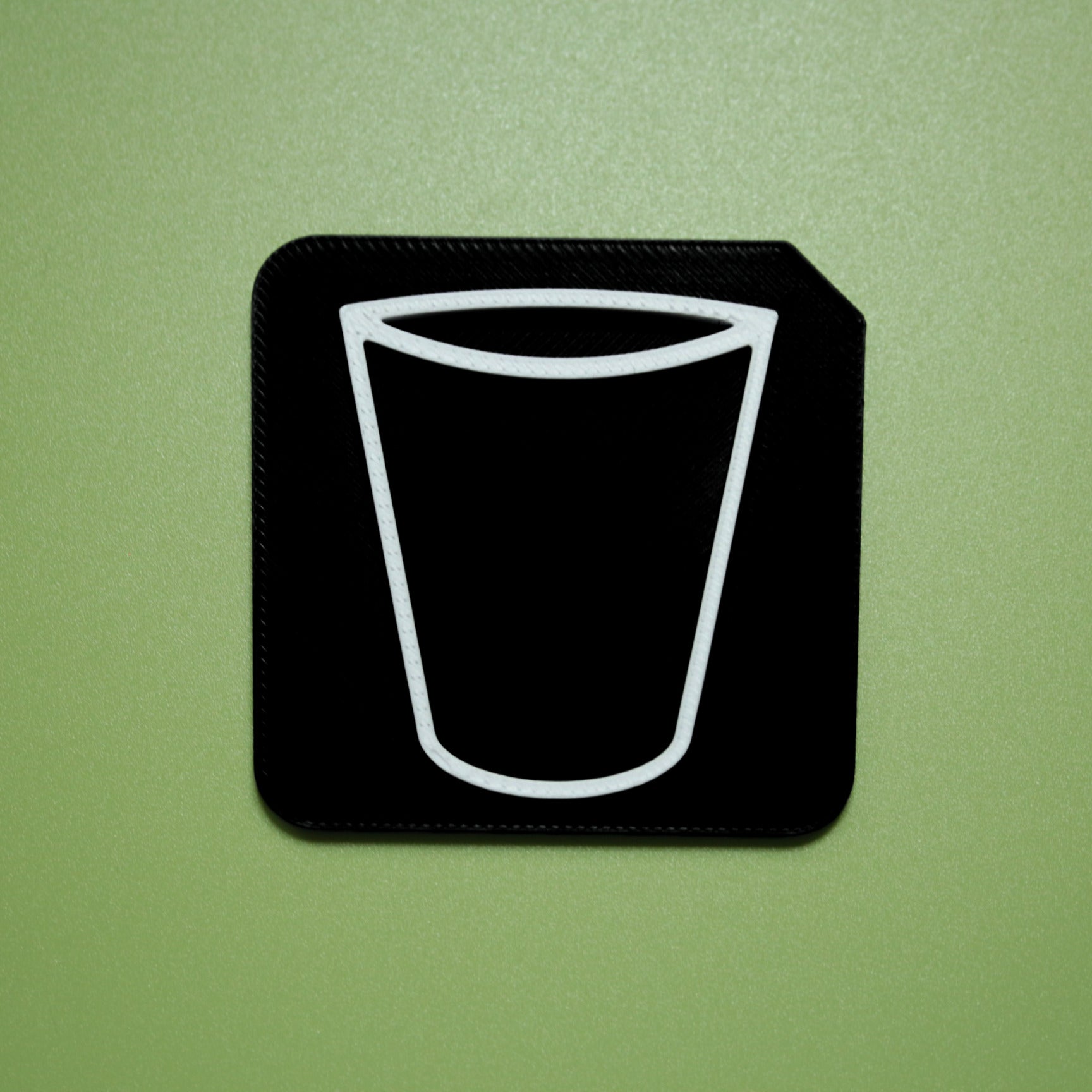 3D printed drink tactile tile for SEND and AAC communication at mealtimes