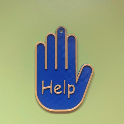 Close-up of ASD Lanyard Support Set symbols showing raised tactile detail for VI and SEND learners