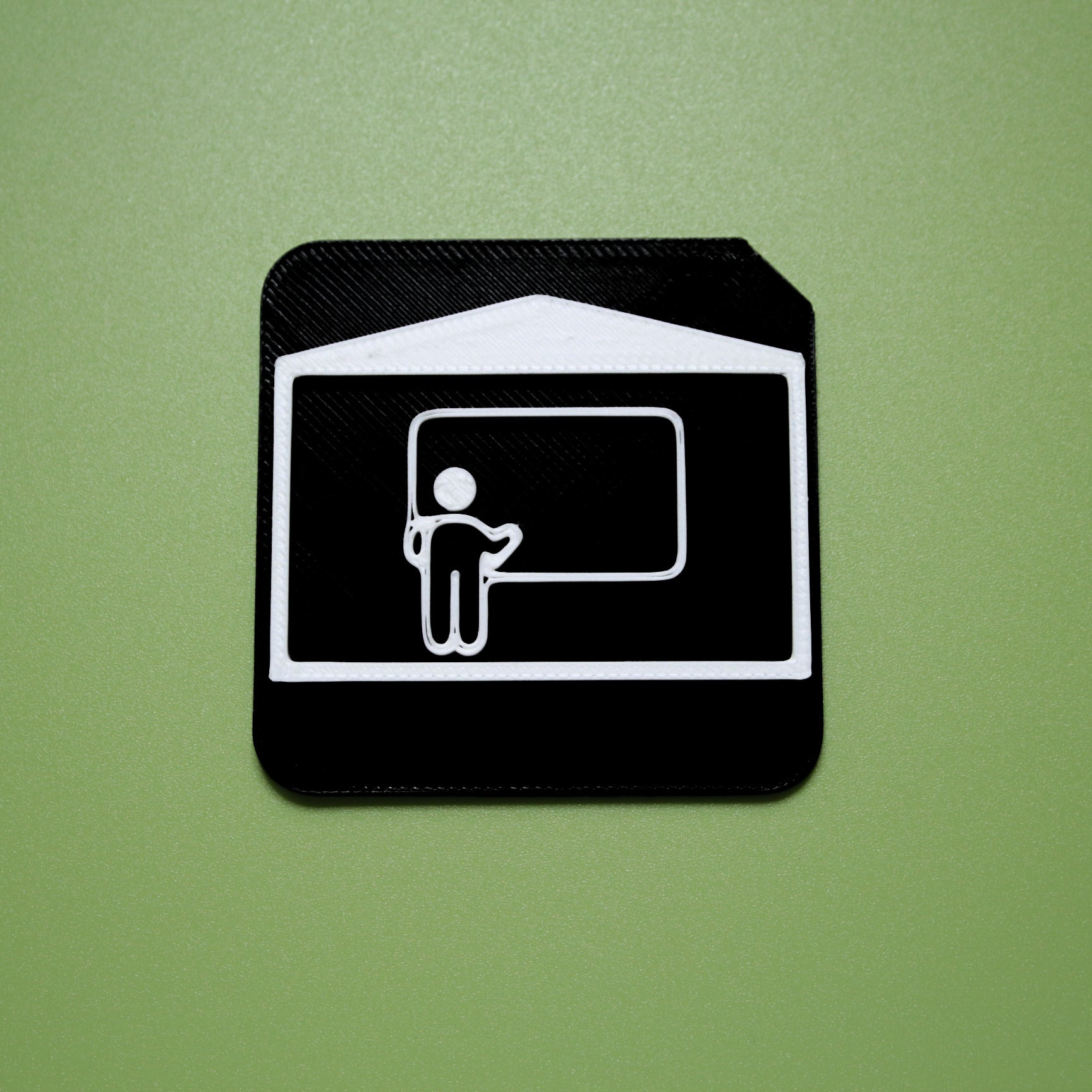 School tactile tile for SEND daily routine and autism transition communication