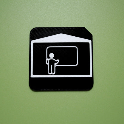 School tactile tile for SEND daily routine and autism transition communication
