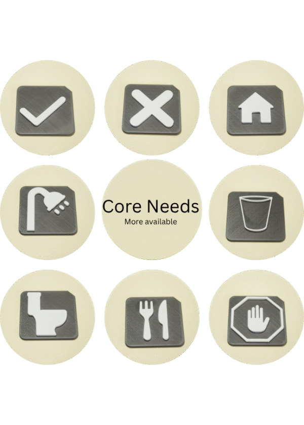Core Communication TacTile Set (12 Tiles)
