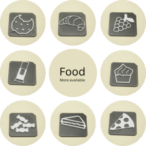 Food TacTiles Set A (12 Tiles)