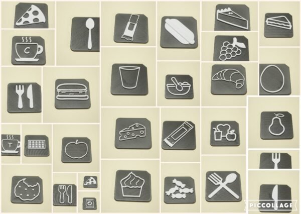 Food TacTile Set – Complete Collection (All 42 Food Related Tiles)